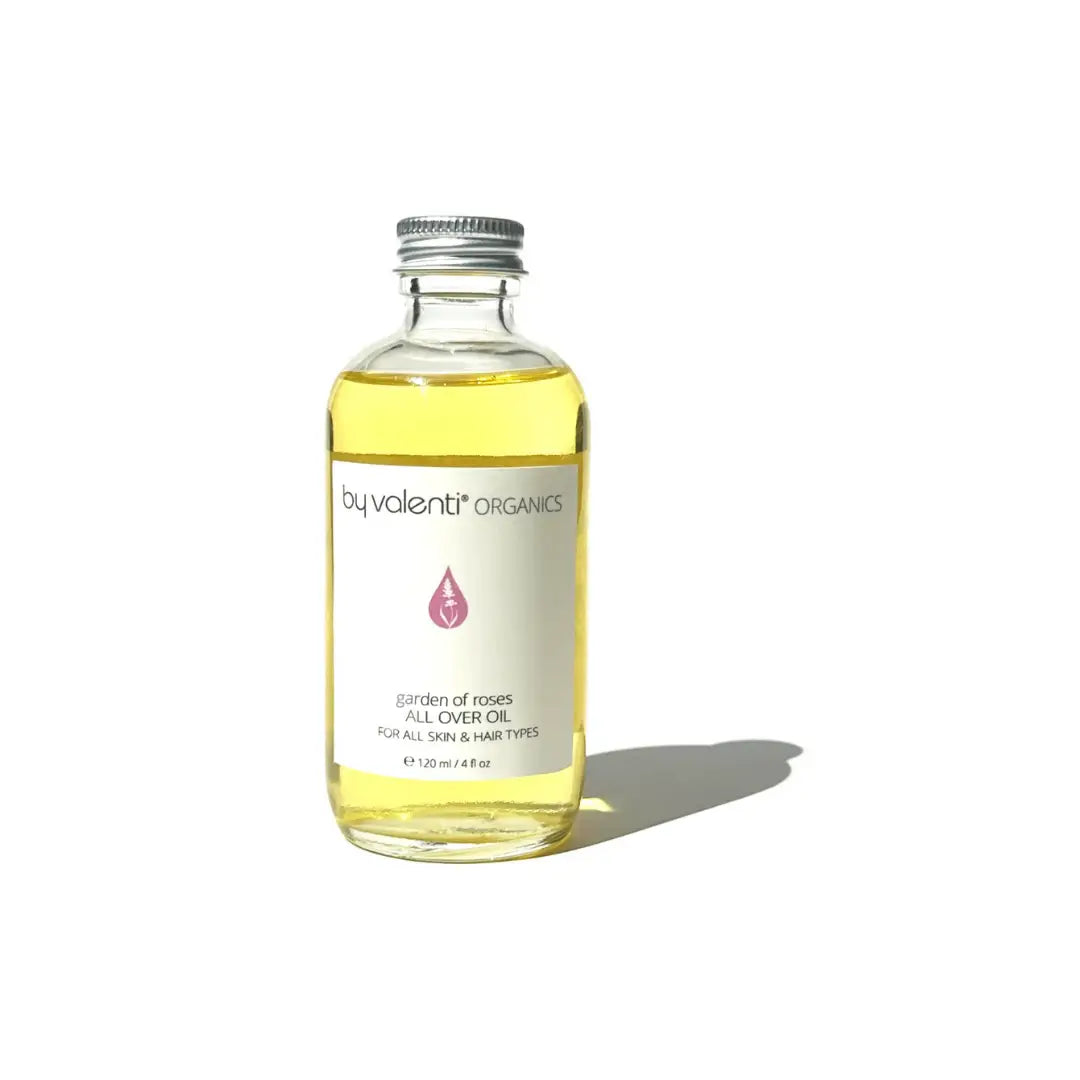 By Valenti Organics Garden of Roses Body Oil for Healthier and Happier Skin
